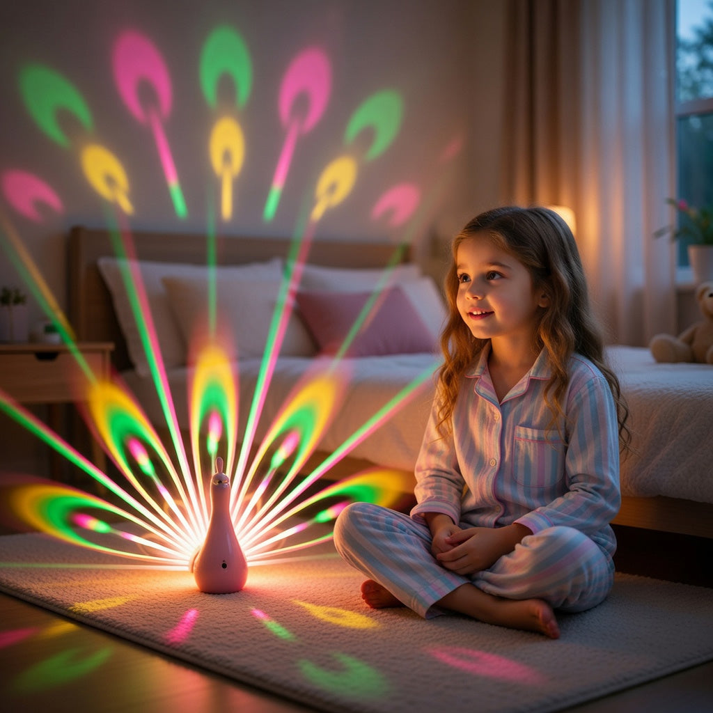 Peacock Dimmable Wall Lamp