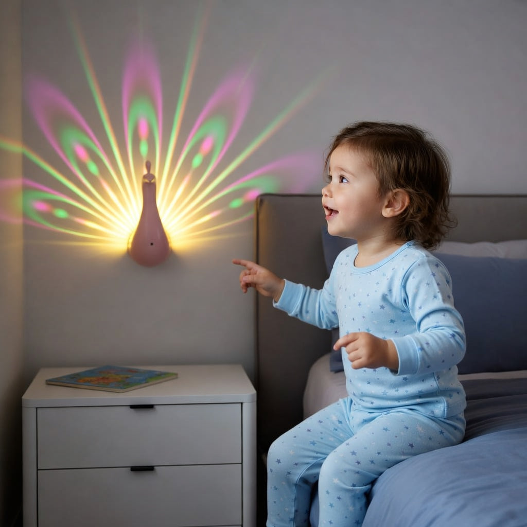 Peacock Dimmable Wall Lamp